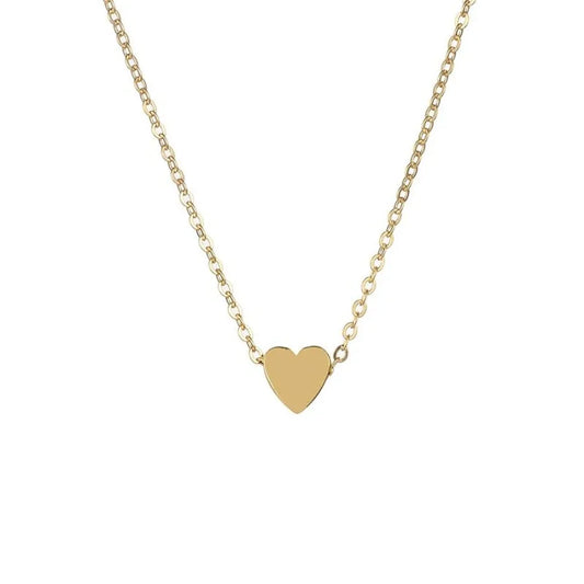 Fashion Jewelry Chain Threedimensional Love Heart Necklace for Women Style127